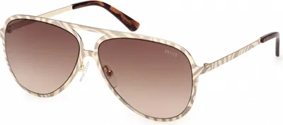 Produktbild von Pucci EP0247 Shiny pale gold 58/12/140 Damen Sonnenbrillen