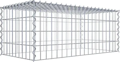 Produktbild von Anbaugabione Typ 3 100 cm x 40 cm x 50 cm (L x H x T), Maschenweite 5 cm x 10 cm, Spirale