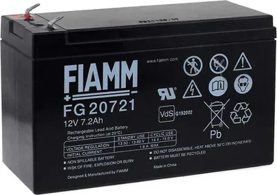 Image de FIAMM Batterie au plomb rechargeable FG20721 Vds