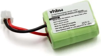 Produktbild von vhbw Akku Ersatz für Sportdog MH70AAAQ4GC, SAC00-13057 für Hundehalsband Hunde-Trainer (80 mAh, 4,8 V, NiMH)