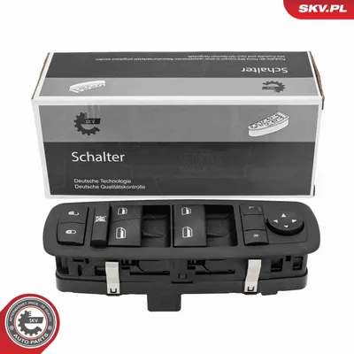 Obrázek produktu pro ESEN SKV 37SKV225 Spínač elektrického ovládání oken pro CHRYSLER GRAND VOYAGER V (RT) – spínač elektrického ovládání předního levého okna