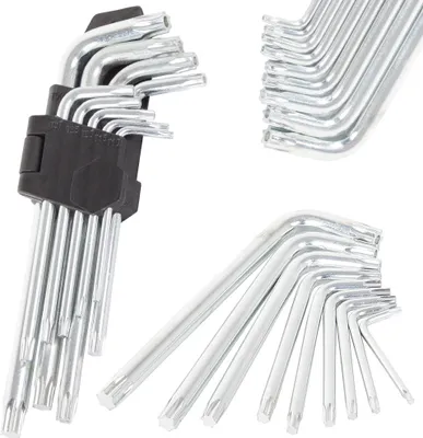 Produktbild von Verk 11286 Torxschlüsselsatz 9-tlg. mittel ABVERKAUF