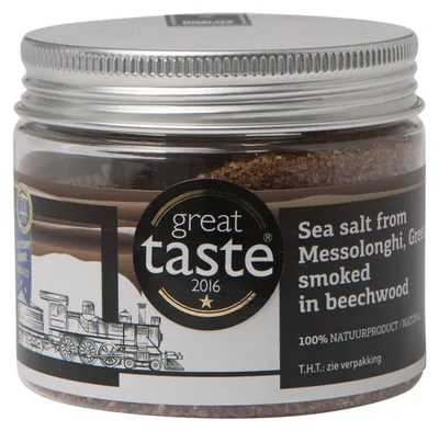 Produktbild von Odyssey Zout Gerookt 150g – Feines geräuchertes Salz für Fleisch, Fisch & Gemüse