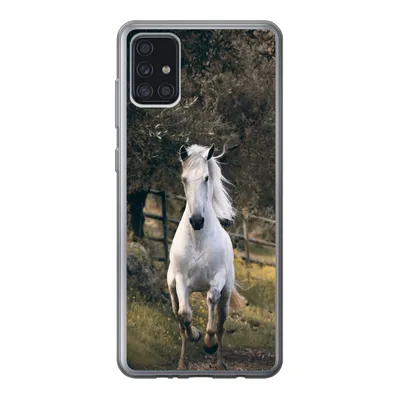 Produktbild von MuchoWow® Handyhülle Schutzhülle Hülle für Samsung Galaxy A52 5G Pferd - Natur - Schlamm Silikon Softcase Handy Hülle - Umschlag