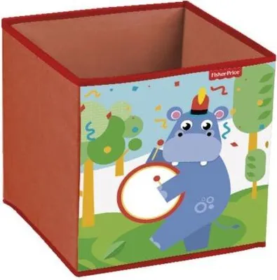 Produktbild von aufbewahrungsbox Hippo 31 x 31 x 31 x 31 x 31 cm rot