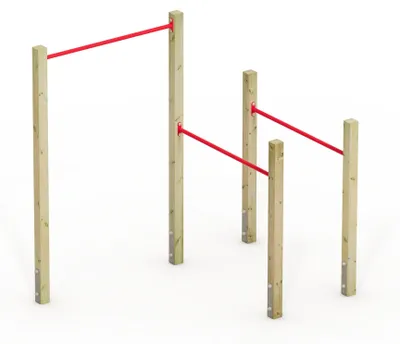 Obrázek produktu pro Calisthenics stanice Wickey FIT Base 505 Venkovní fitness stanice pro dospělé