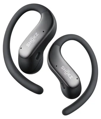 Obrázok produktu pre SHOKZ OpenFit Air 2, True Wireless Stereo (TWS), Hovory / hudba / šport / bežné, Slúchadlá s mikrofónom, Čierna