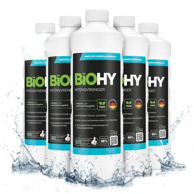 Produktbild von BiOHY Intensivreiniger 6x1L Kraftreiniger Fettlöser Universal Konzentrat