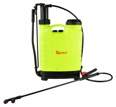 Produktbild von Rückenspritze 18L Gelb Gartenspritze Sprühgerät Pflanzensprüher Rückendrucksprühgerät GD-0239