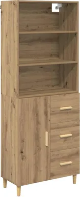 Immagine prodotto di Credenza con cassetto Rovere artigianale 69,5 x 32,5 x 180 cm