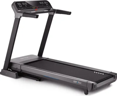 Produktbild von Gymtek® Laufband für Zuhause, Walking Pad, Treadmill - bis 160 kg, 22 km/h - Klappbar, 12 Trainingsprogramme, LCD-Display - Fitness, Home Gym