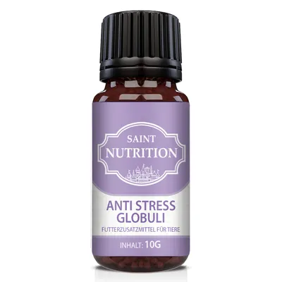 Produktbild von Saint Nutrition®  Anti Stress Kügelchen - für Hunde & Katzen - Angststörung - gegen Angst und innere Unruhe - Beruhigungsmittel- Stress Hund