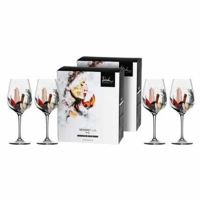 Immagine prodotto di Eisch Bordeauxglas 4er Set Superior Sensis plus, Weinglas, Kristallglas, 710 ml, 25006021