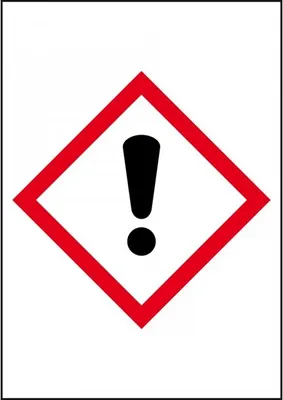 Produktbild von Dreifke® Aufkleber I Gefahrensymbol Ausrufezeichen GHS 07, Folie, selbstklebe...