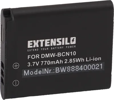 Produktbild von EXTENSILO Akku kompatibel mit Leica C Kamera (770 mAh, 3,7 V, Li-Ion)