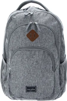 Image de travelite sac à dos de loisirs sac à dos pour ordinateur portable Basic Melange Backpack 22L Light Grey gris