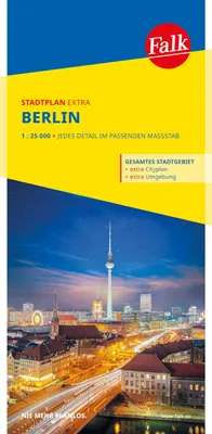 Zdjęcie produktu dla Falk City Map Extra Berlin 1:25 000