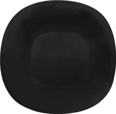 Produktbild von Speiseteller flach Glas schwarz LUNA 26,5 cm