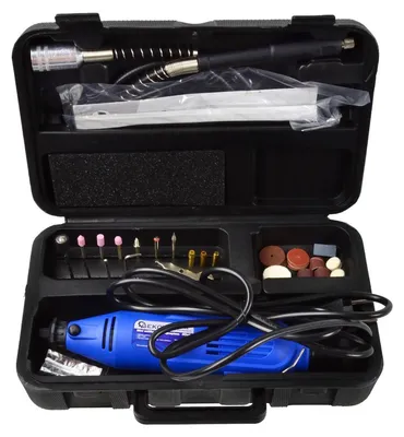 Image de Outil multifonctionnel BSD - Outil de tournage avec accessoires - 40pcs - 170W, 1000-35000 RPM