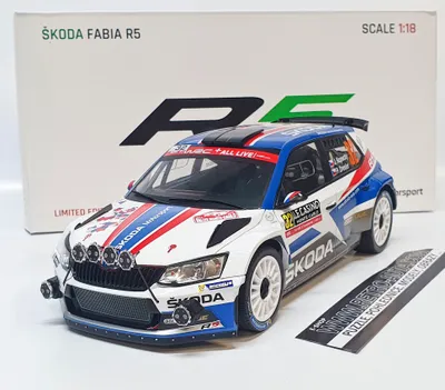 Immagine prodotto di Škoda Fabia R5 n. 32 Rally di Montecarlo 2018 1:18