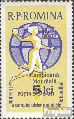 Produktbild von Briefmarken Rumänien 1962 Mi 2094 (kompl.Ausg.) postfrisch Damenhandball