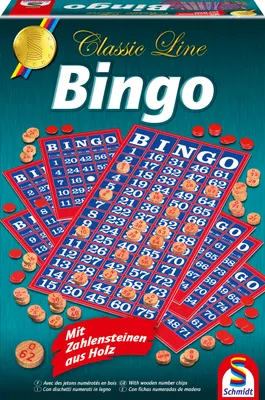 Produktbild von Schmidt Spiele Familienspiel Zuordnungsspiel Bingo 49089