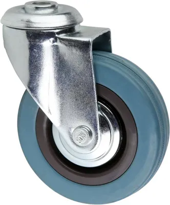 Produktbild von Lenkrolle Rückenloch 50 mm Lenkrollen (50 mm, Lenkrolle Rückenloch)