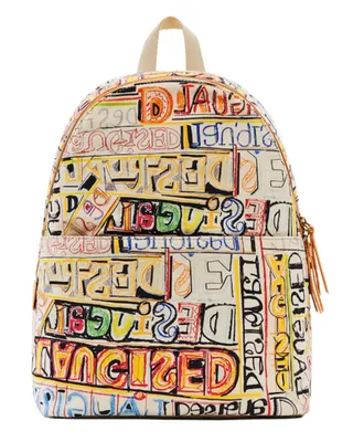 Image de Sacs à dos Desigual 23Saka15 Multicolore 100 % coton