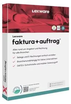 Produktbild von Lexware faktura+auftrag 2026 Jahresversion (365-Tage)