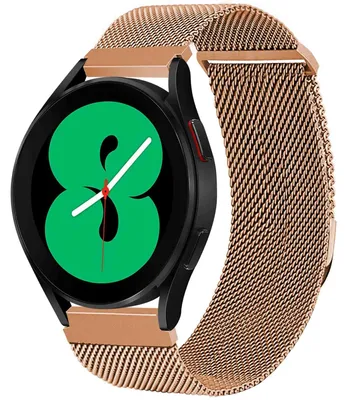 Productafbeelding van imoshion Milanees magnetisch bandje - Universeel 20 mm aansluiting - Maat S - Rosé Goud