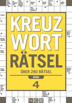 Obrázok produktu pre Kreuzworträtsel - Band 4 I Über 280 Rätsel für Erwachsene