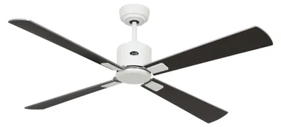 Immagine prodotto di Ventilatore da soffitto a risparmio energetico con telecomando Eco Neo III WiFi 132 cm Bianco Lame Wengè / Grigio argento