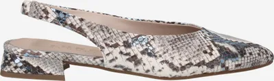 Produktbild von Lüke Schuhe PRAIA CIELO, Peeptoes & Slingpumps in Blau, metallik für Damen, Größe 36