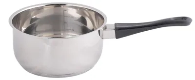 Zdjęcie produktu dla Garnek Rondel Stalowy 1.5L Rondelek Ze Stali Nierdzewnej Rączka Indukcja