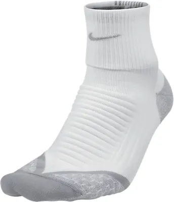 Produktbild von Nike Damen und Herren Lauf Socke Elite Running Cushion QTR weiß, Größe:46-48