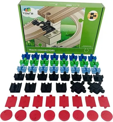 Image de Jouets de construction Toy2 - Jeu de 54 pièces pour enfants - Jeu de construction