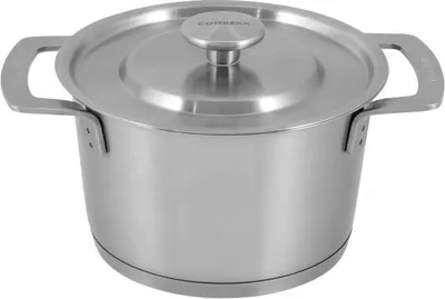 Zdjęcie produktu dla Combekk Garnek ze stali nierdzewnej z pokrywką 16 cm