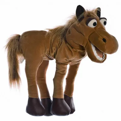 Produktbild von Living Puppets® Handpuppe Helge das Pferd W104