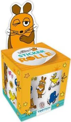 Produktbild von Trötsch Die Maus Stickerrolle Sticker