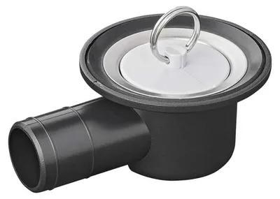 Produktbild von Siphon Ø39 mm für Wohnmobile, Wohnwagen und Boote - Schrägablauf