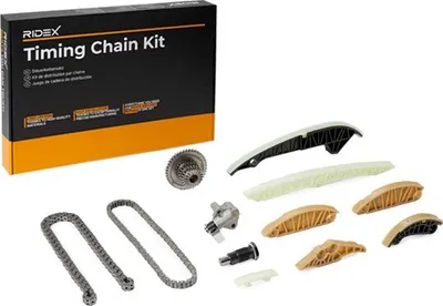Produktbild von RIDEX 1389T2575 Steuerkettensatz Steuerkette für VW Golf VII Schrägheck (5G1, BQ1, BE1, BE2) GOLF VI (5K1) Golf V Schrägheck (1K1) für AUDI A4 Avant