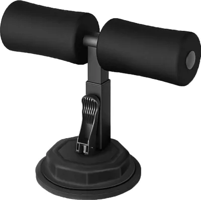 Produktbild von SIT-UP TRAINER mit Saugnapf Ø11.5cm, Tragbare Sit-Up-Bar,Sit-Ups Assistent Gerät,Farbe Schwarz