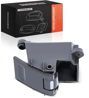 Obrázok produktu pre Interiérová kľučka dverí - Vpredu, vpravo - OEM 9017200166 2D0837086 - Pre modely LT 28-35 II, autobusy a nákladné vozidlá 2DB 2DE - Bez zámkovej dierky - Lakovaný plast - Šedá farba