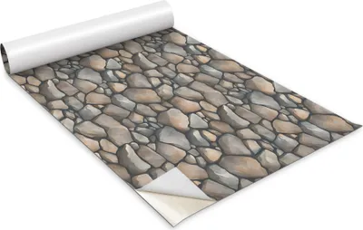 Immagine prodotto di Pellicola autoadesiva per mobili - pellicola decorativa - mobili da tavolo - tagliabile su misura - parete in pietra - 100 x 50 cm
