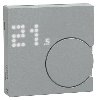 Produktbild von Merten MEG5779-0460 Connected Raumtemperaturregler-Modul System M alu