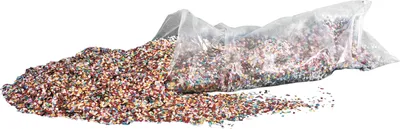Produktbild von ACCESSORY Konfetti, bunt, 7mm, 10kg