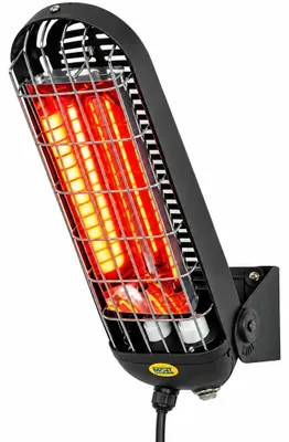 Image de Radiateur infrarouge mural Lucciola 1200 watts IP65