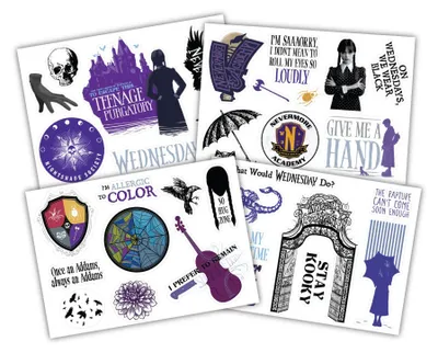 Produktbild von Wednesday Addams Sticker Set