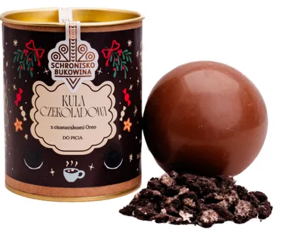 Produktbild von Schokoladenkugel mit Oreo 50g - Schronisko Bukowina