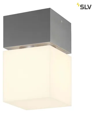 Produktbild von SLV Square LED Außen-Deckenaufbauleuchte IP44 Edelstahl 3000K SLV 1000835
